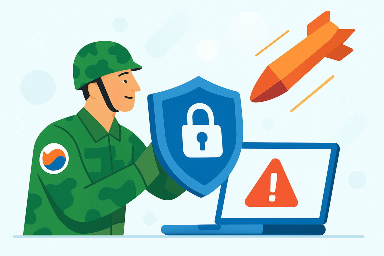 South Korean Military Faces Surge in Cyberattack Attempts, Reaching Five-Year High